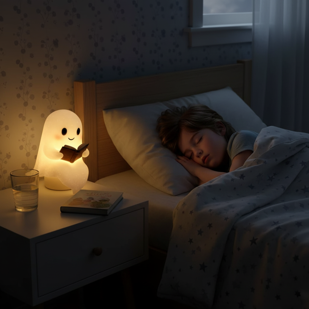 Lampe fantôme décorative | Lumière douce, design artisanal 7