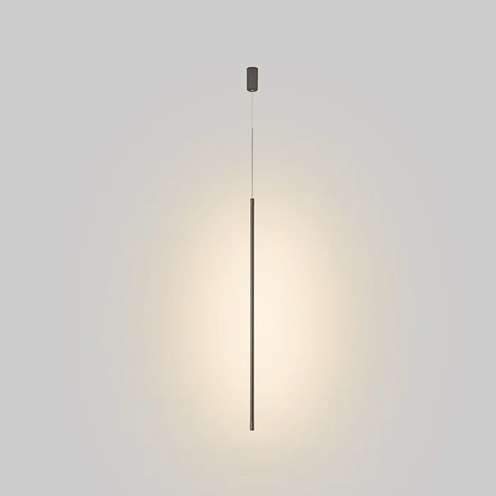 Lampe suspension LED | Tube fin, Structure en aluminium 7