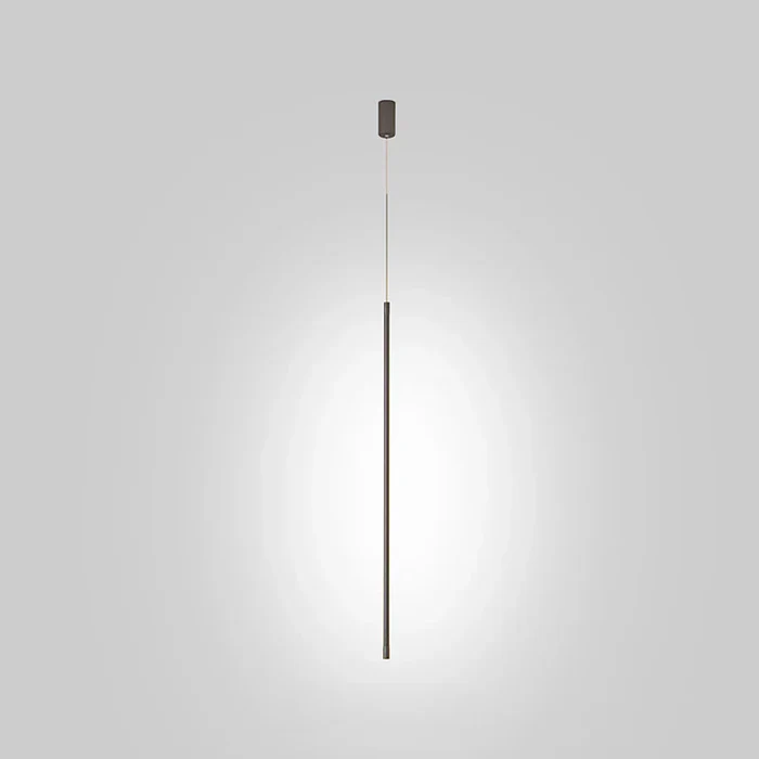 Lampe suspension LED | Tube fin, Structure en aluminium 8