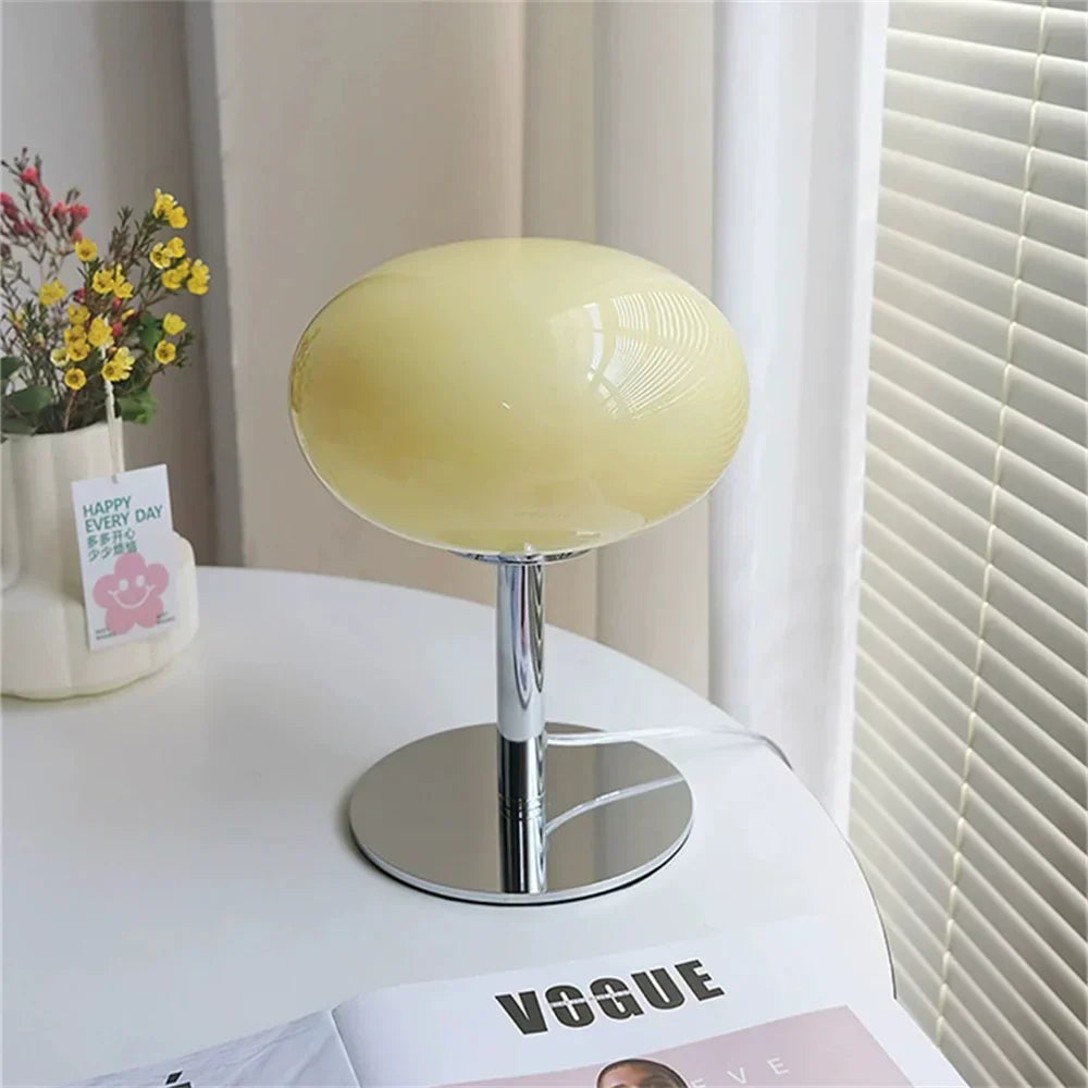 Écliora – Lampe de Table LED Rechargeable au Design Ludique pour Salon