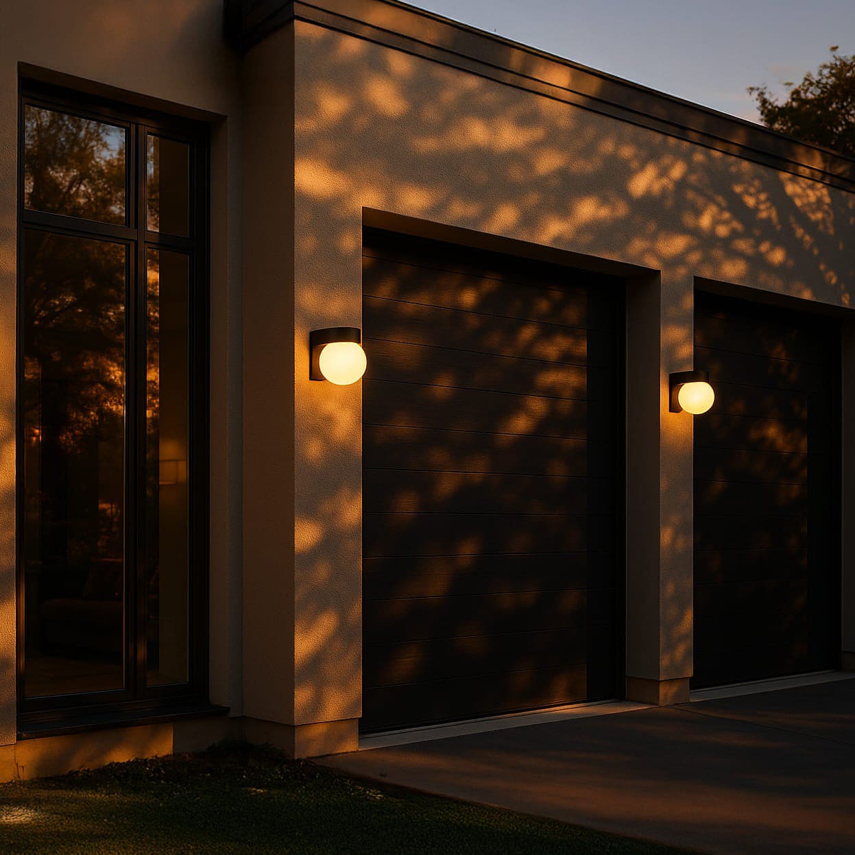 Luminaire Exterieur | Globe Arrondi, Design Minimaliste 3
