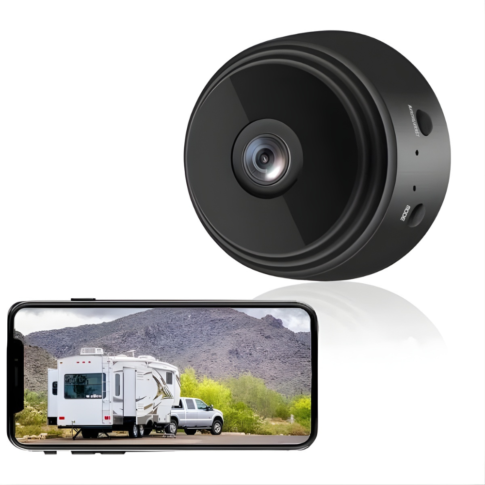 Caméra de recul sans fil 720P avec vision nocturne, angle large 150°, caméra arrière pour voiture, camping-car, remorque