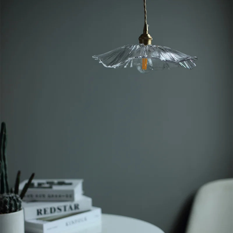 Fleuria – Suspension Florale Moderne LED Finition Blanc Salon