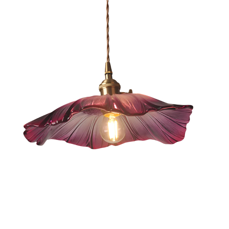 Fleuria – Suspension Florale Moderne LED Finition Blanc Salon