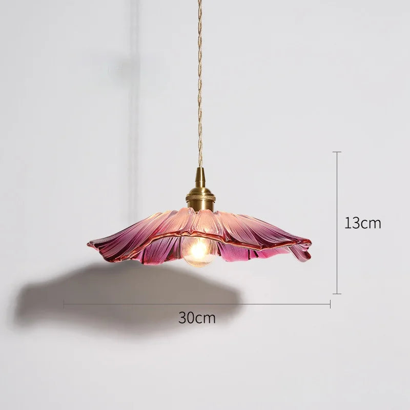 Fleuria – Suspension Florale Moderne LED Finition Blanc Salon