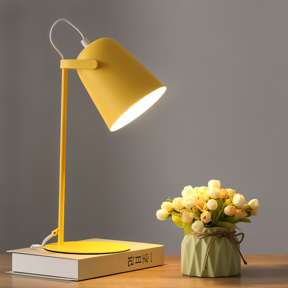 Lampe de Table Moderne Rotative à Lumière Douce pour Bureau