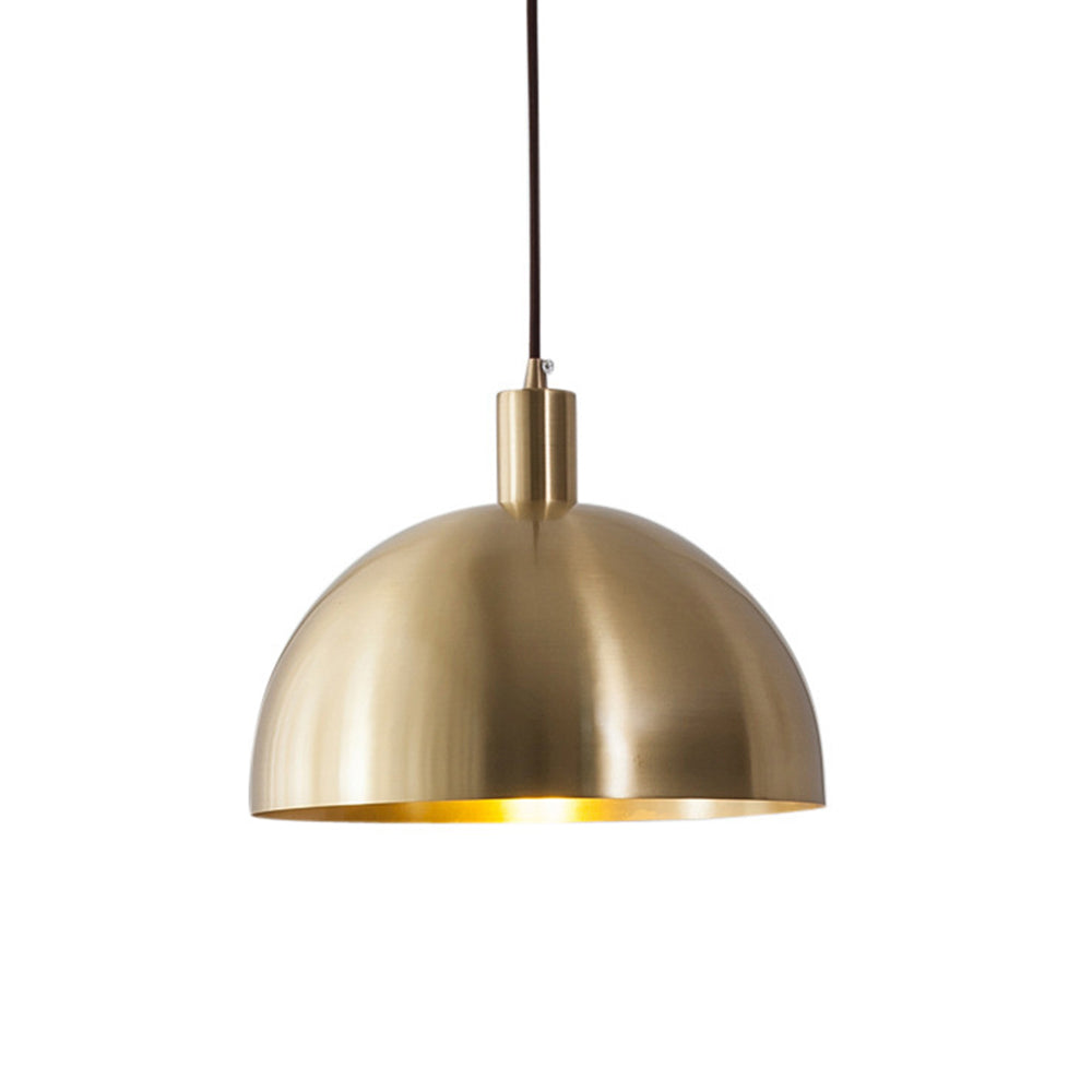 Luminara – Suspension LED Classique Laiton Doré Salon