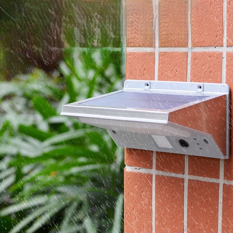Design moderne minimaliste solaire extérieur lumière chaude étanche pour jardin et terrasse