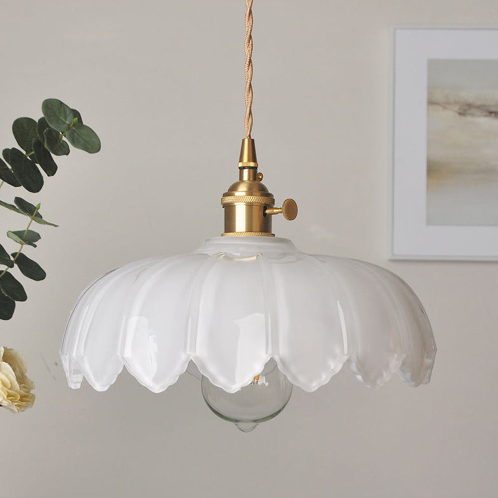 Florina – Suspension Vintage en Forme de Fleurs, Salon, Rose