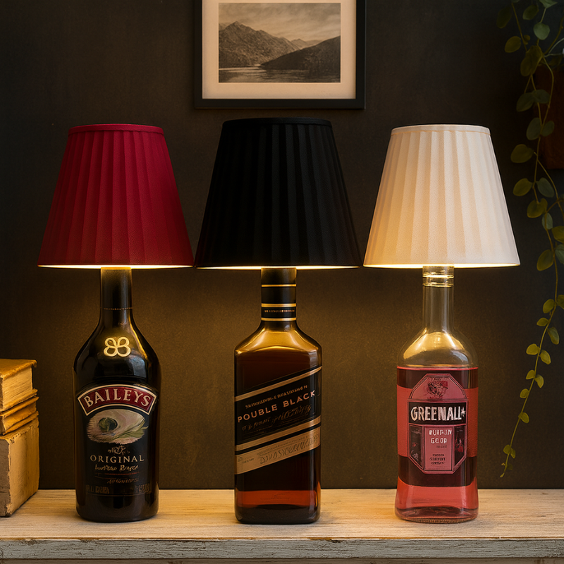 Lampe Bouteille LumiBottle Pro LED Sans Fil Dimmable Blanc Chaud