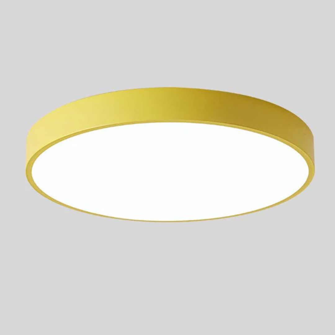 Plafonnier LED en Bois | Design Scandinave, Diffuseur Acrylique 12