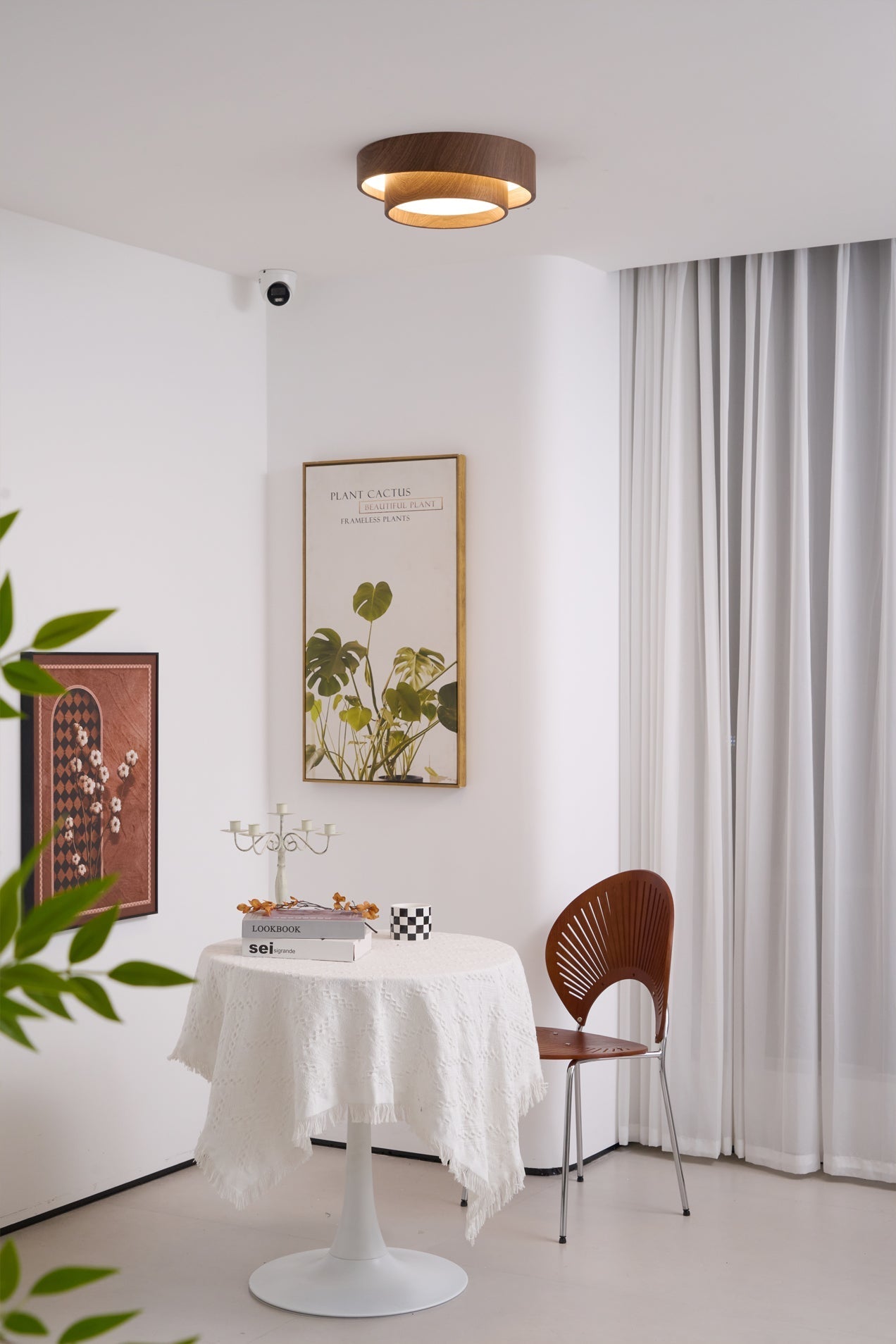 Plafonnier Led | Forme Ronde, Structure en Métal 8