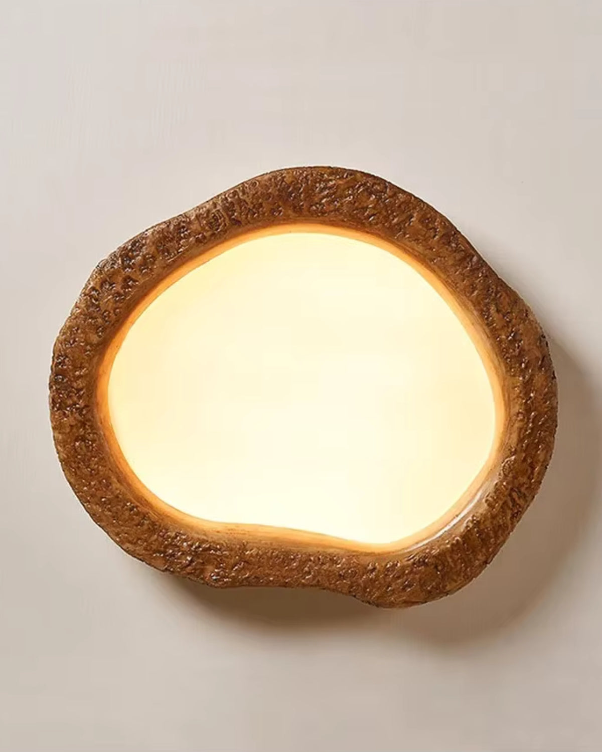 Plafonnier | Surface Aspect Bois, Forme Compacte 8
