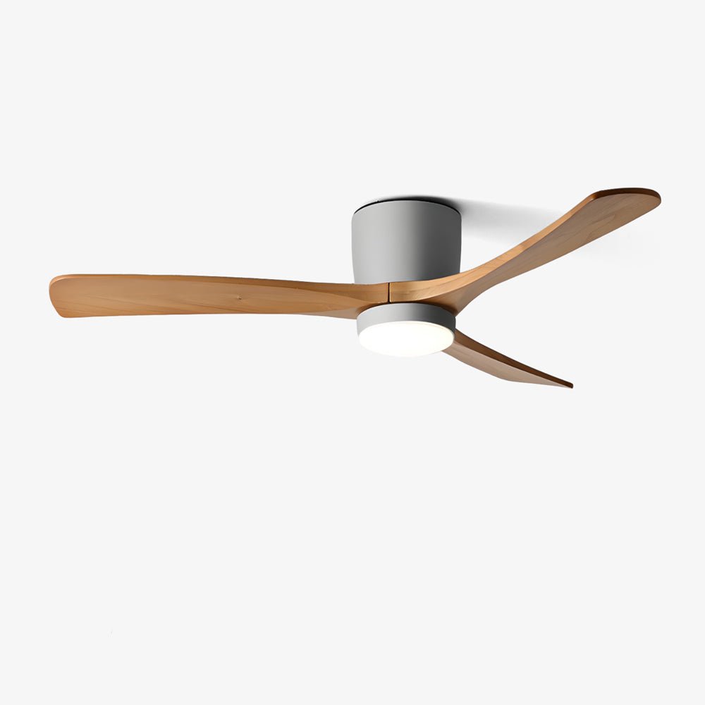 Plafonnier | Ventilateur En Bois, Style Nordique 1