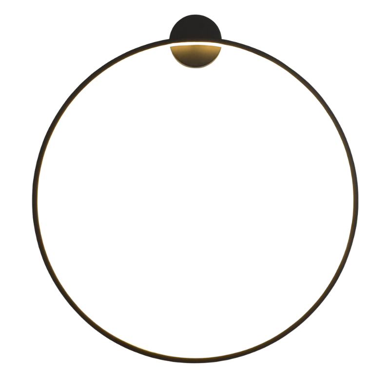 Applique Murale Ronde et Moderne Éclairage LED RadiAura