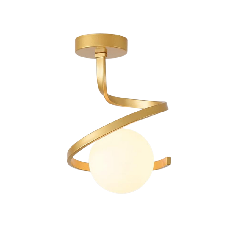 Lumivara – Plafonnier LED Moderne Salon Blanc Élégant