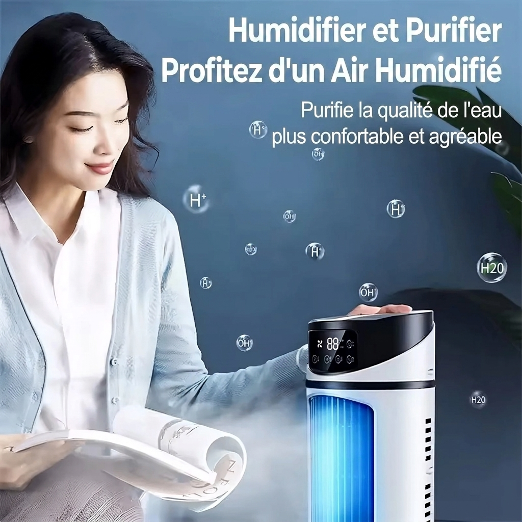 Rafraîchisseur d’air USB Donirt – Climatiseur portable silencieux pour chambre