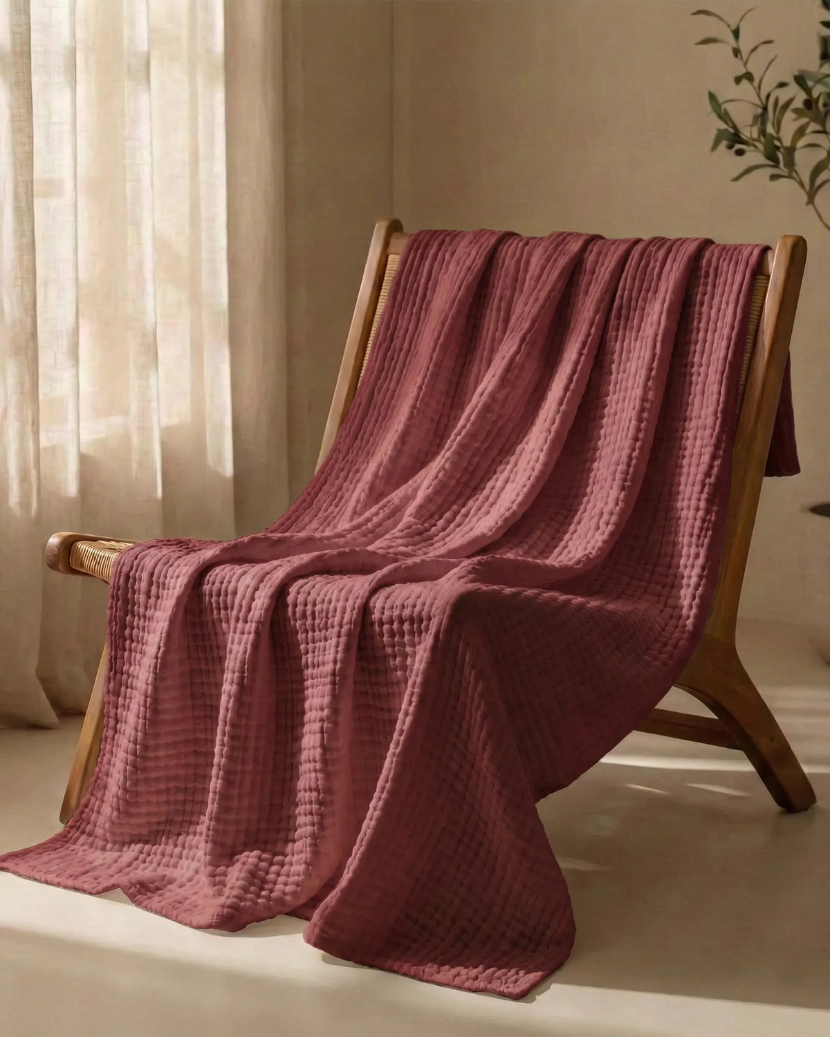 La couverture en mousseline - 100% coton mousseline (B1G1)