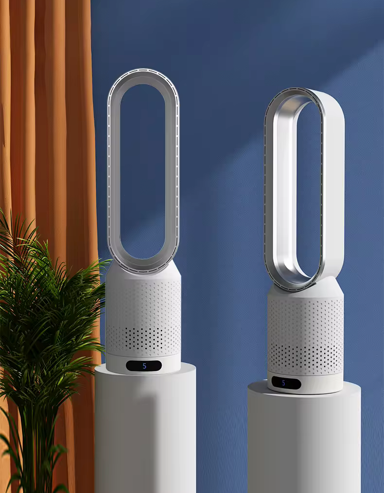 Refroidisseur d'air | 3-en-1 silencieux, design sans lame 3