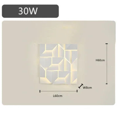 Lampe Murale LED au Design Raffiné BrillEdge