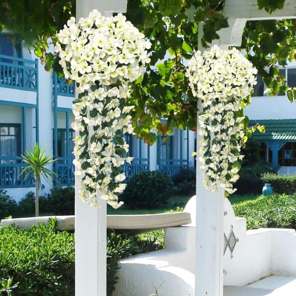 Fleurs d’Orchidée Artificielles | Guirlande Suspendue, Décoration Florale pour Maison et Événements