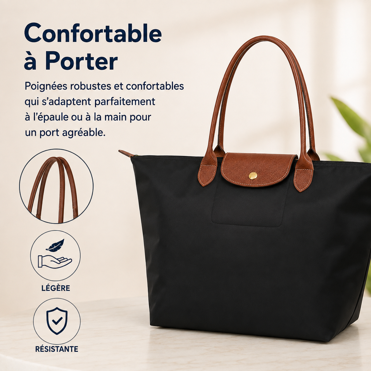 Sac à bandoulière Oxford - LuxeCarry