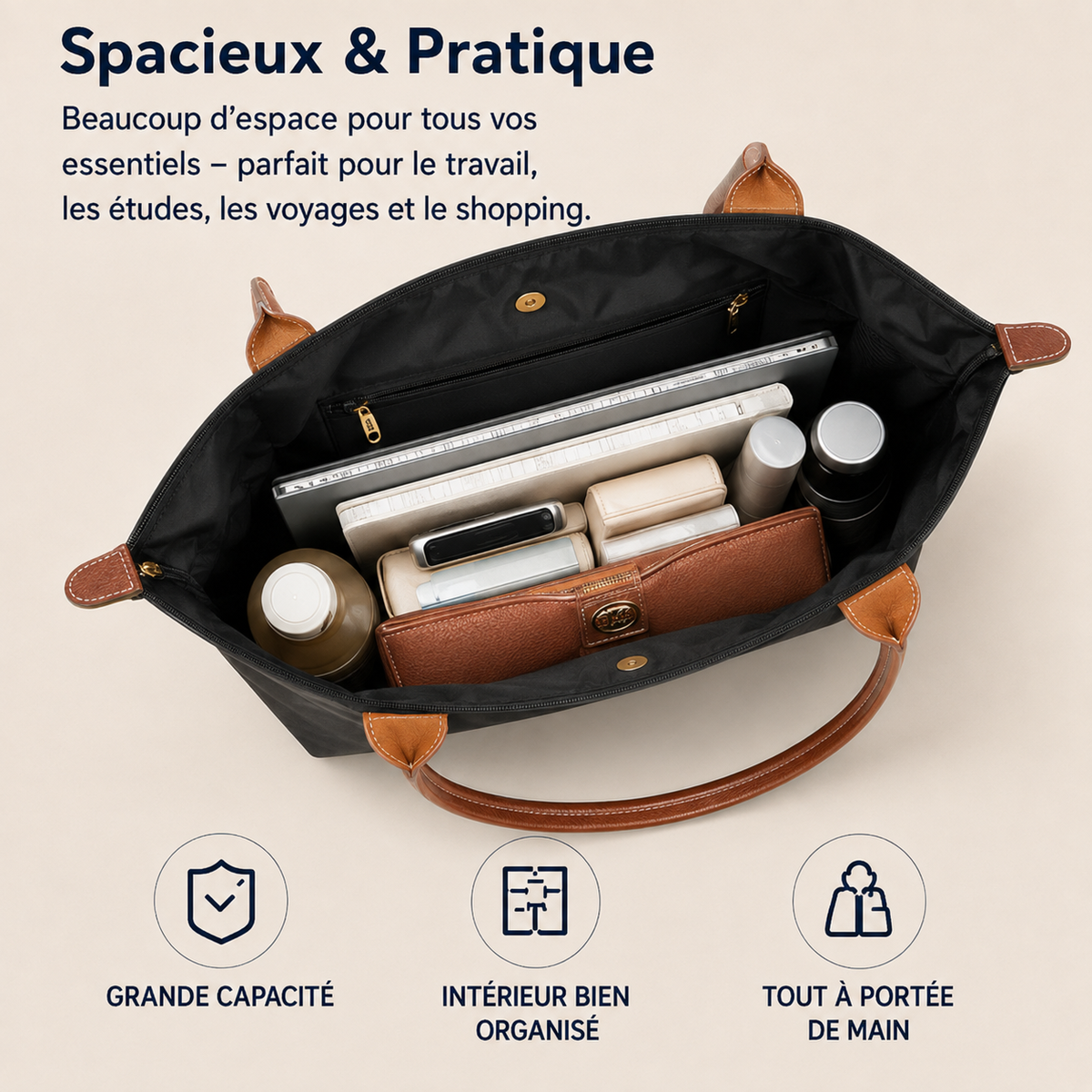 Sac à bandoulière Oxford - LuxeCarry
