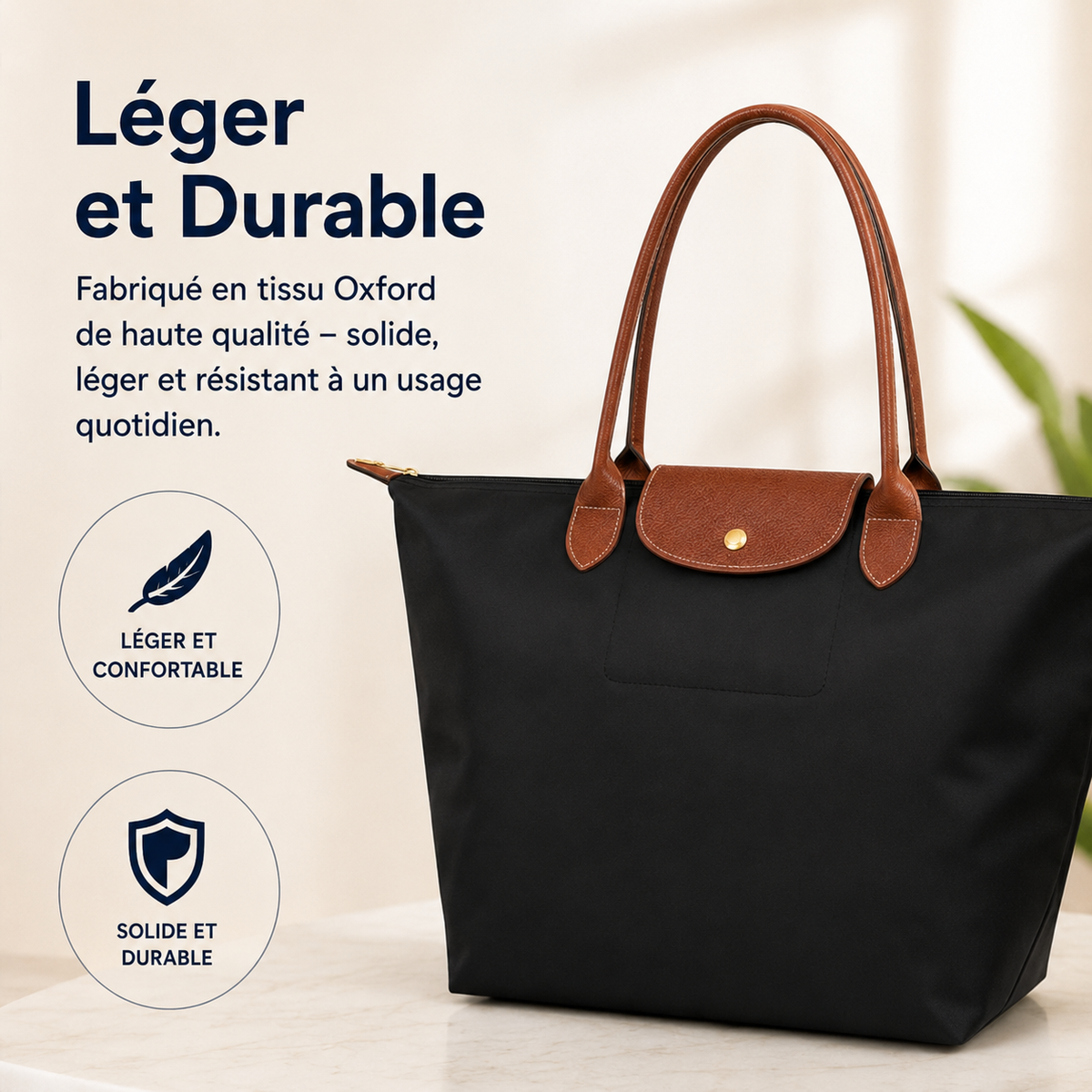Sac à bandoulière Oxford - LuxeCarry