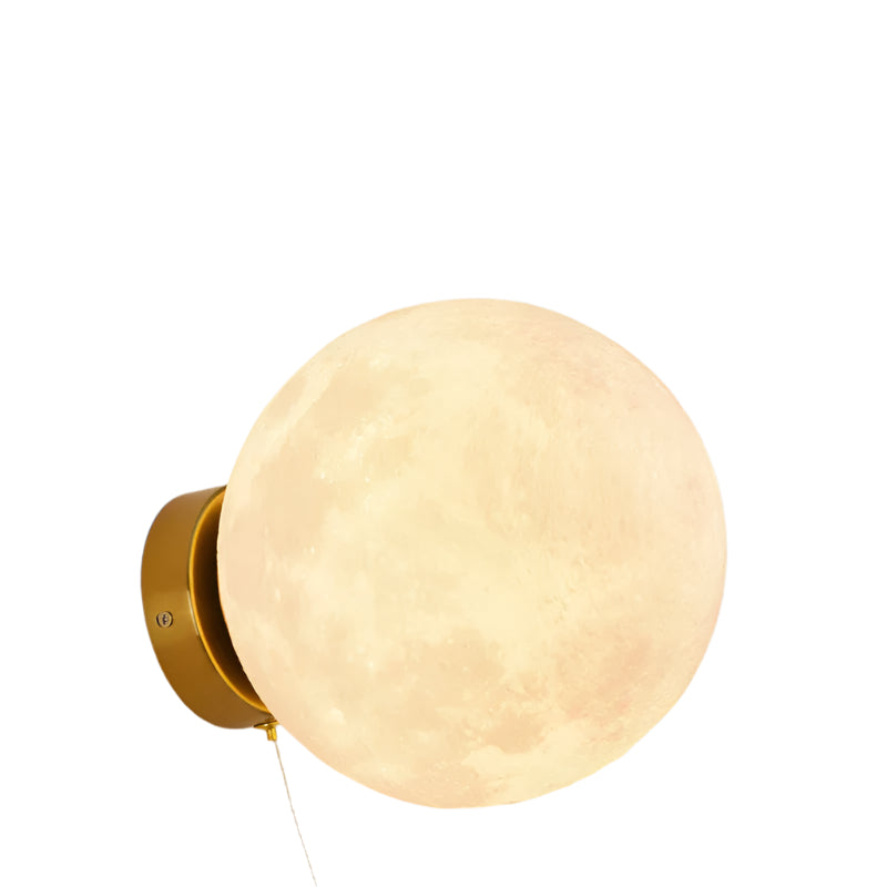 MoonVoyage – Lampe Murale Astronaute en Forme de Lune
