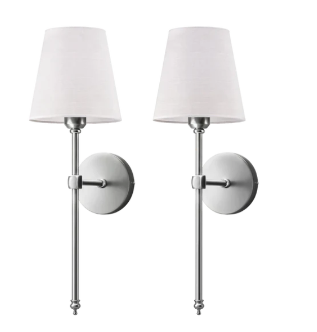 LumiTwins I Set de Lampes Murales LED Sans Fil avec Télécommande