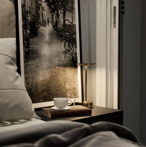 Glimmera | Lampe de Table Sans Fil Rechargeable avec Luminosité Réglable