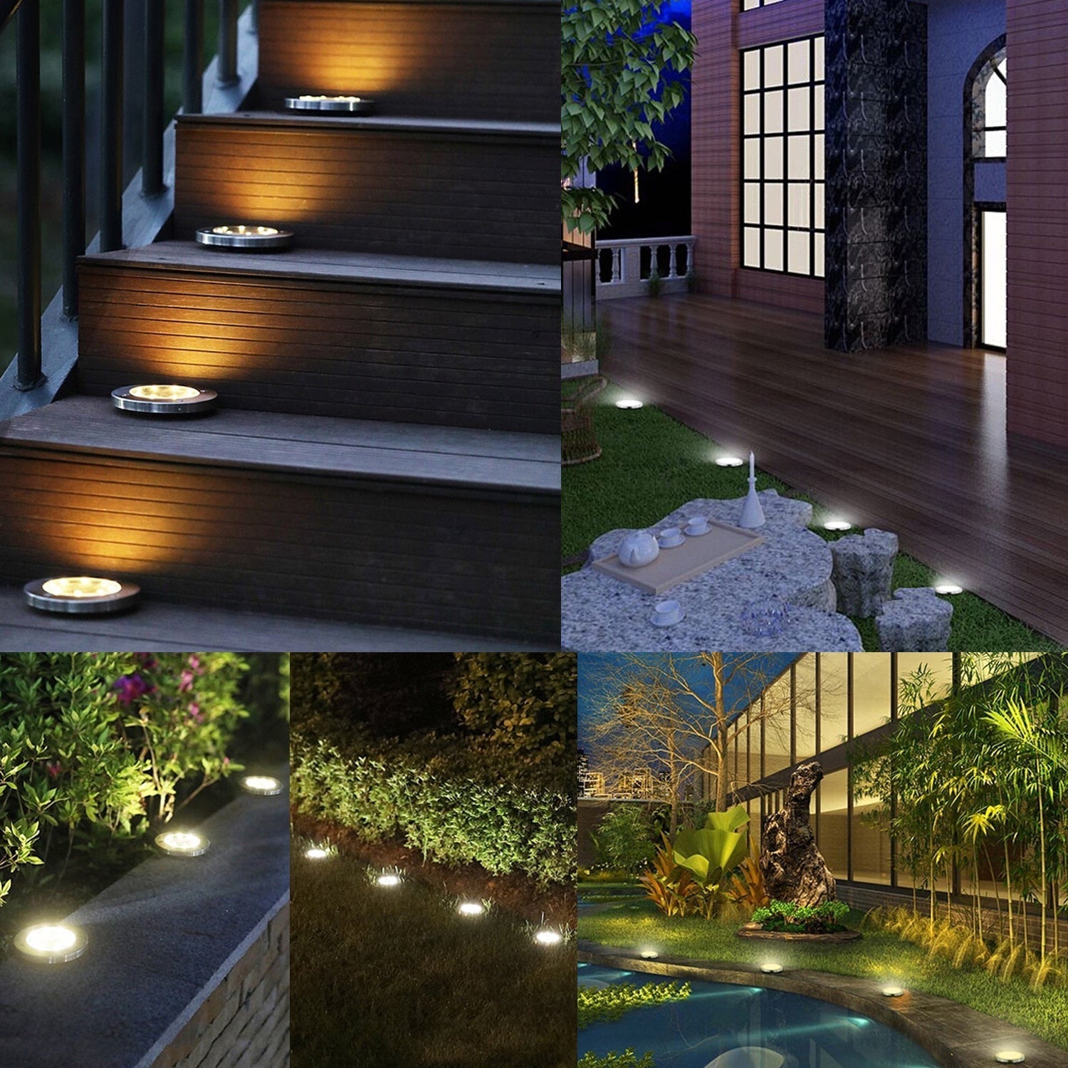 Lampes de Jardin Solaires LED – Étanchéité IP65
