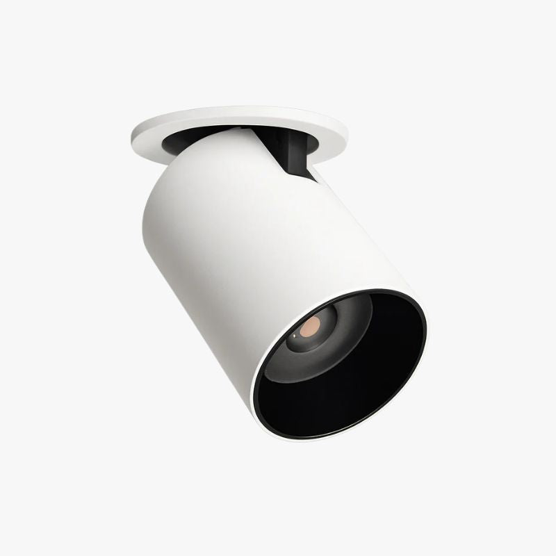 Spot LED Orientable | Design Nordique, Métal Blanc ou Noir 0