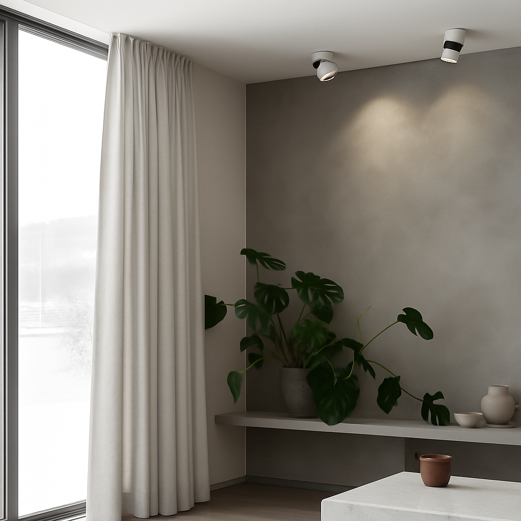 Spot LED Rond Orientable | Finition Mate Givrée 4