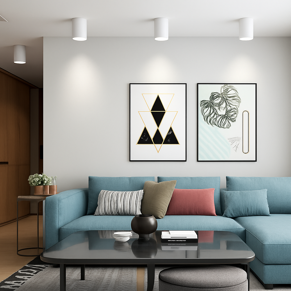 Spot LED Tube Long | Faisceau 24°, Aluminium, Montage En Surface 2