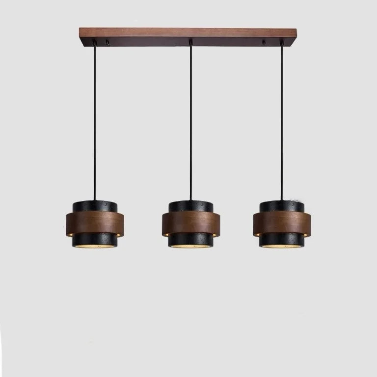 Suspension Cylindrique | Travertin Naturel, Design Épuré 17