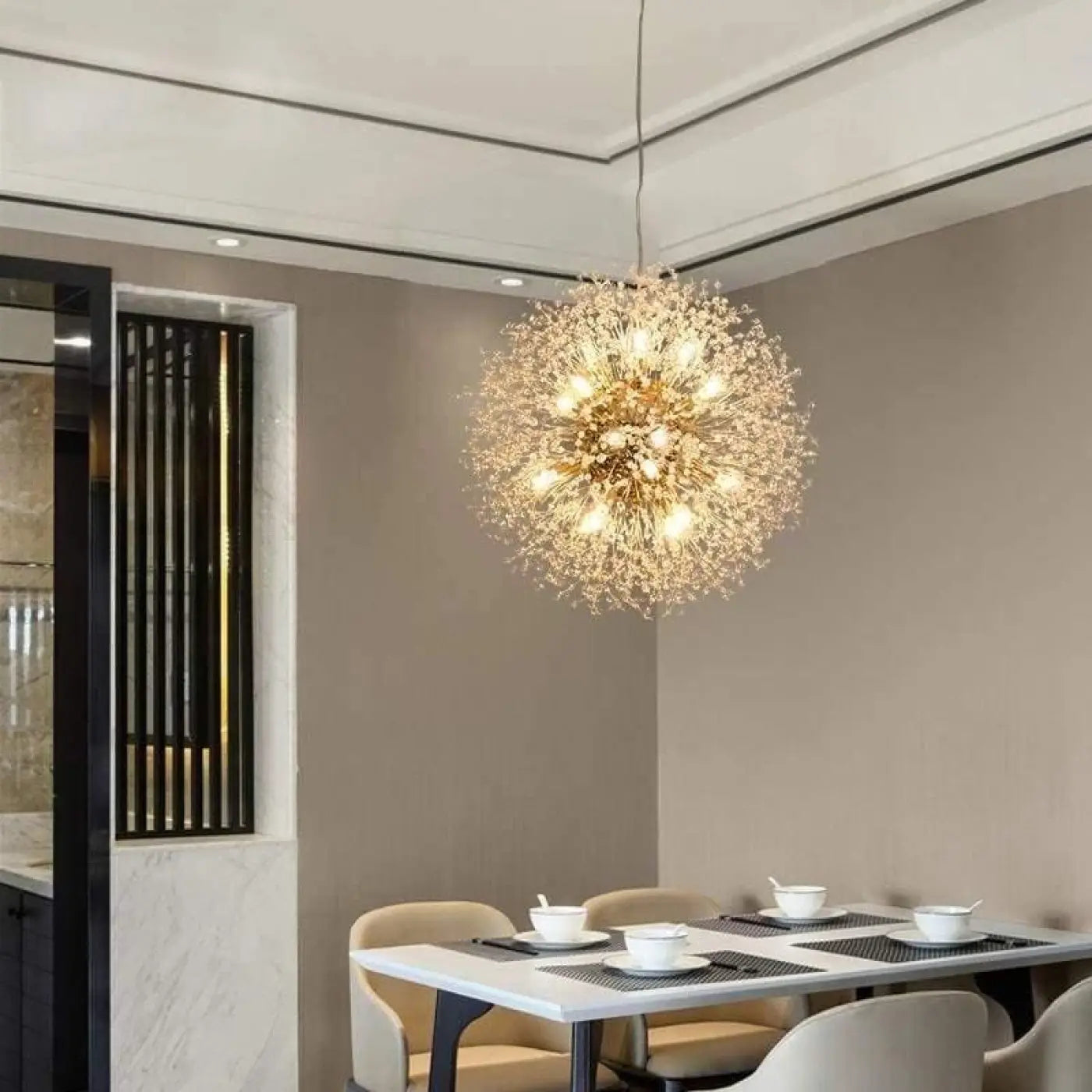 Suspension Luminaire | Design Sphérique, Diffusion Lumière Douce 0