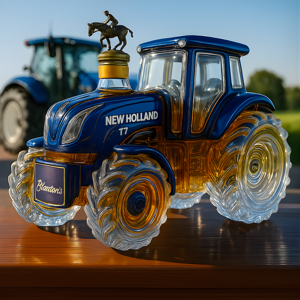 Bouteille de Whisky | Design Tracteur, Artisanat Fait Main