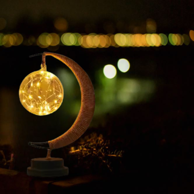 LunaSphere - Lampe LED en forme de lune pour une lumière envoûtante et magique