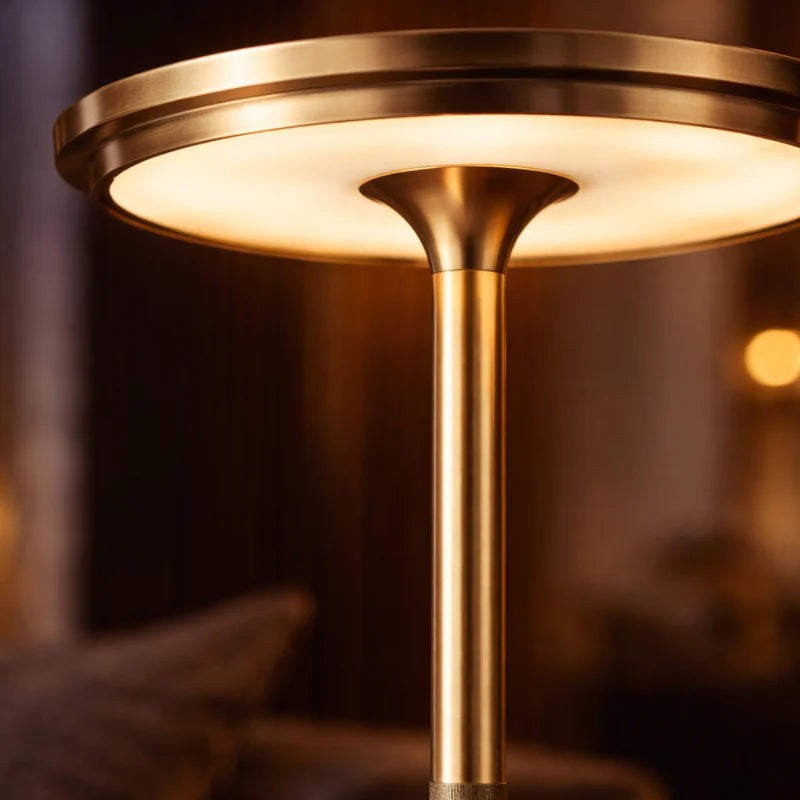 Glimmera – Lampe de Table Sans Fil Rechargeable à Luminosité Réglable