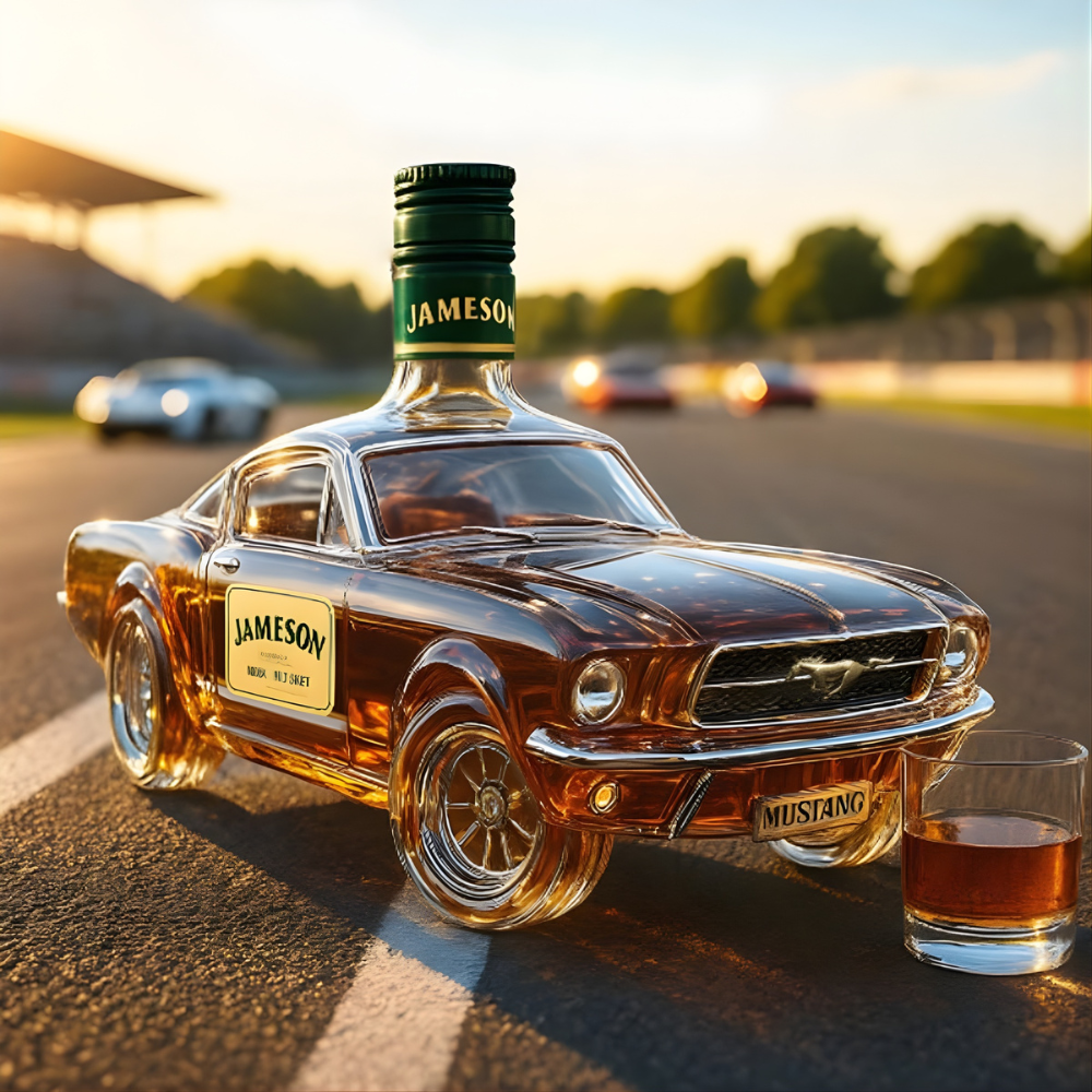 Bouteille de Whisky | Design Élégant, Contenance 500 ml