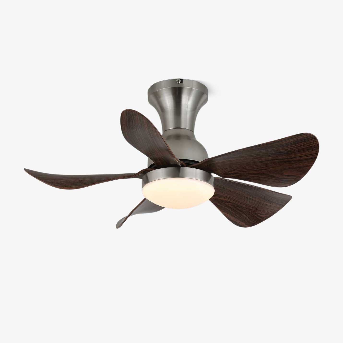 Ventilateur Plafond | Pales En Bois, Lumière LED Intégrée 1