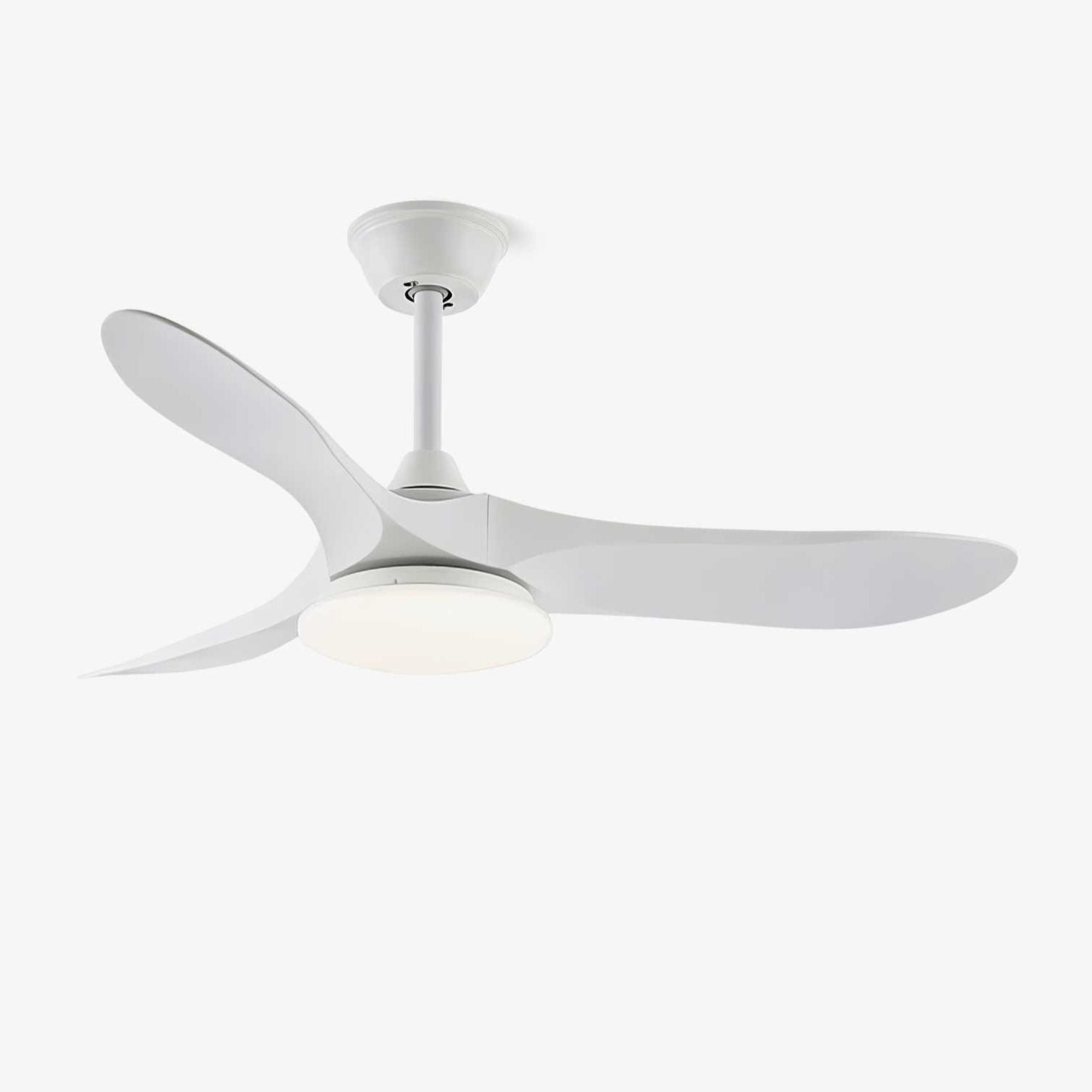 Ventilateur de plafond | Design minimaliste, lumière LED intégrée, télécommande 1