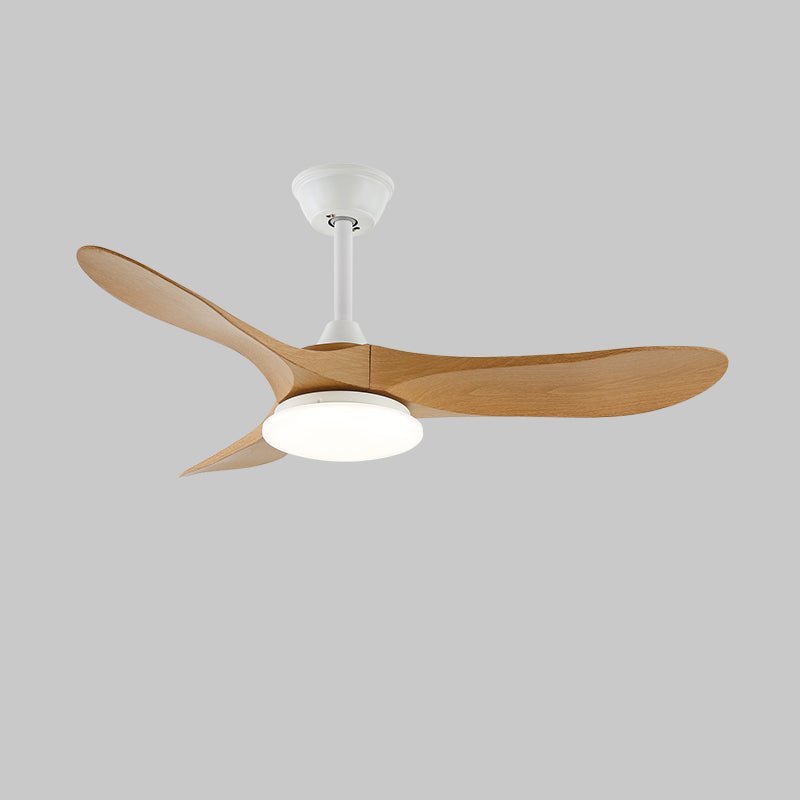 Ventilateur de plafond | Design minimaliste, lumière LED intégrée, télécommande 10