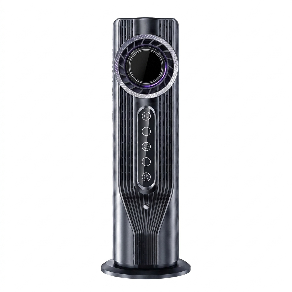 Ventilateur tour silencieux USB – Rafraîchisseur d’air portable avec refroidissement à eau – Chambre