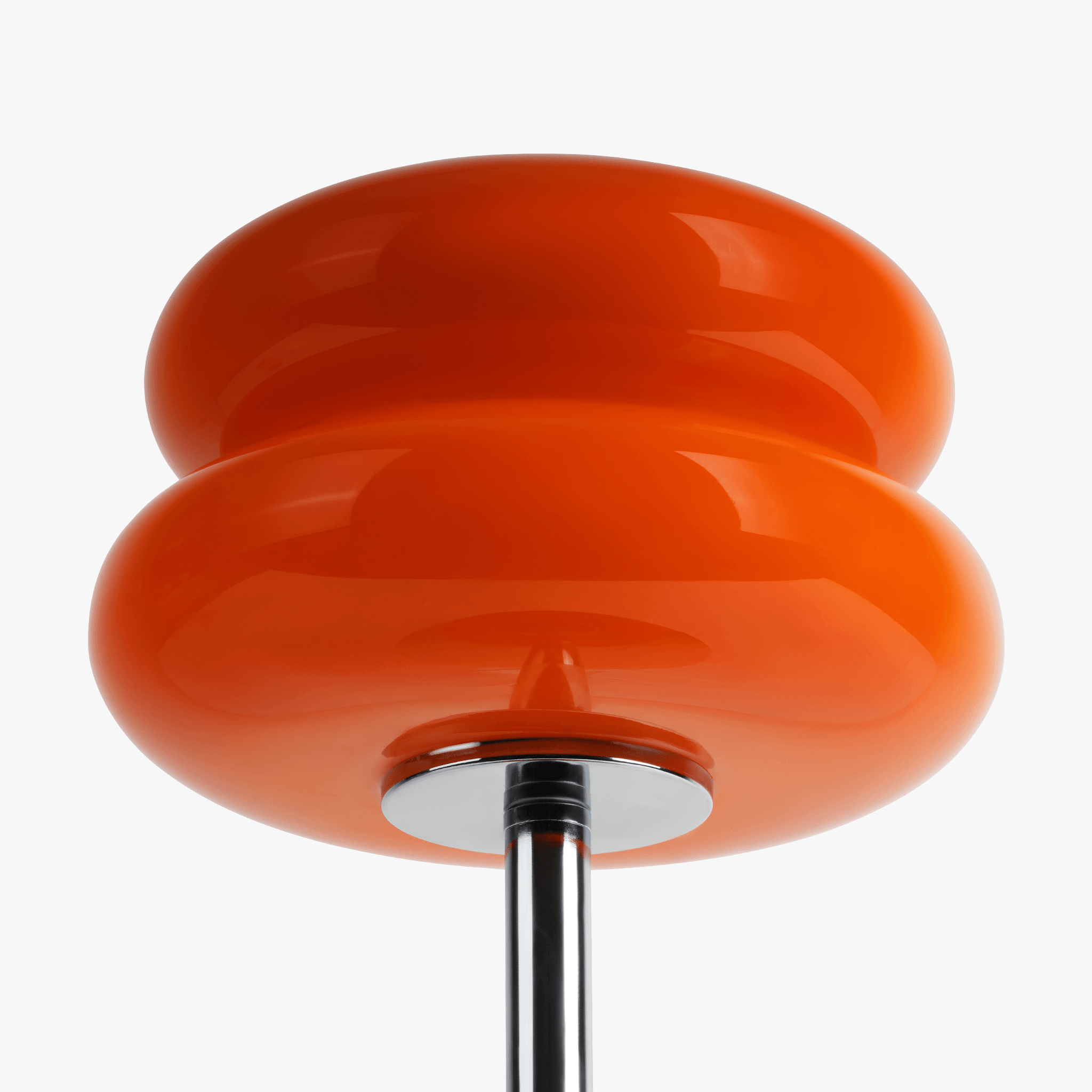 Lampe de Table Mid-Century Dorée Sculpturale pour Bureau