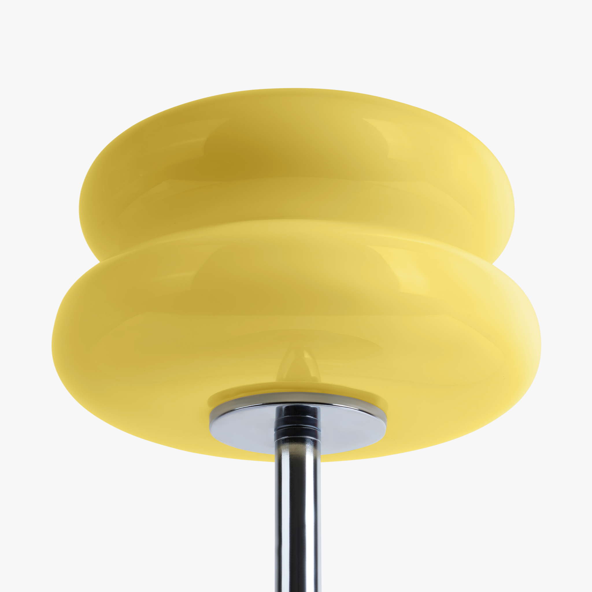 Lampe de Table Mid-Century Dorée Sculpturale pour Bureau