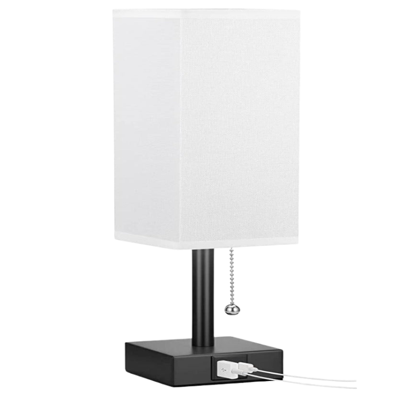 FlexiLamp – Lampe de table dimmable avec 3 températures de couleur et ports USB de recharge