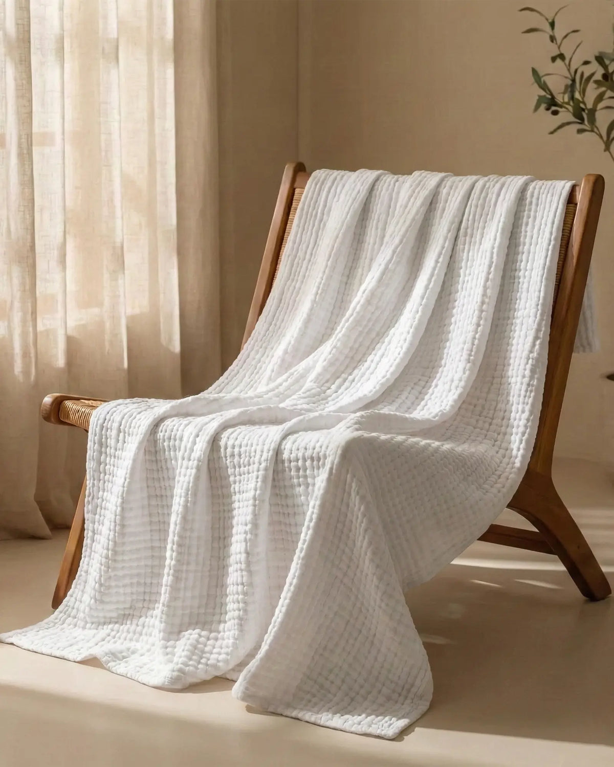 La couverture en mousseline - 100% coton mousseline (B1G1)