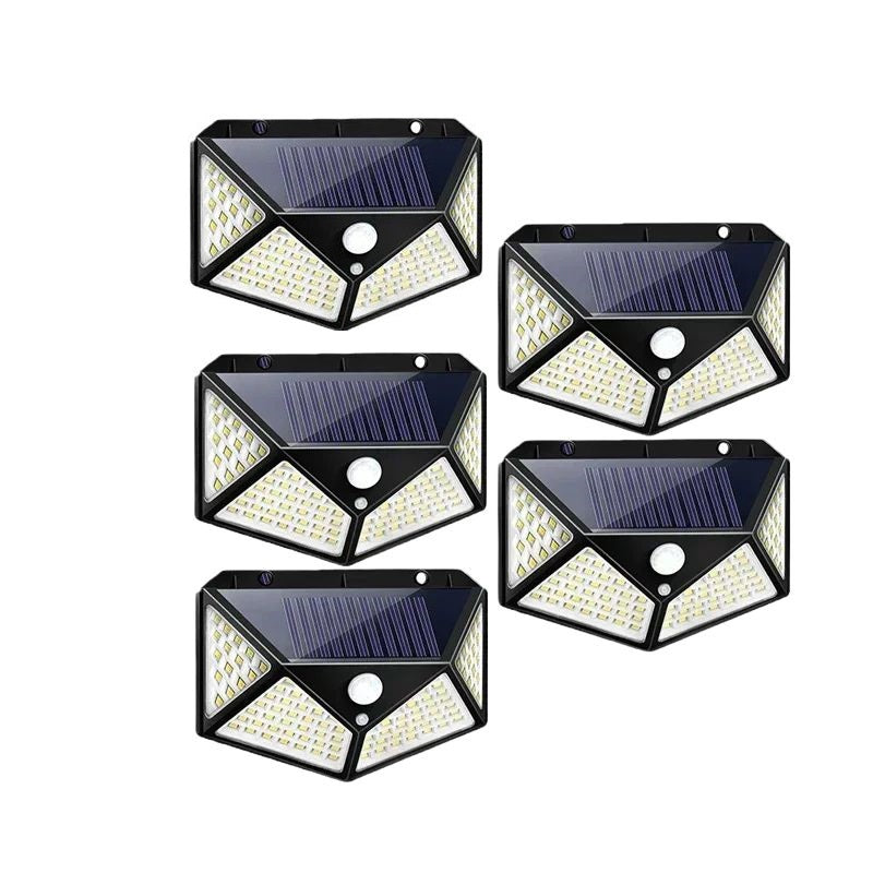 SolarFlare – Lampe d’Extérieur Solaire Étanche avec Capteur